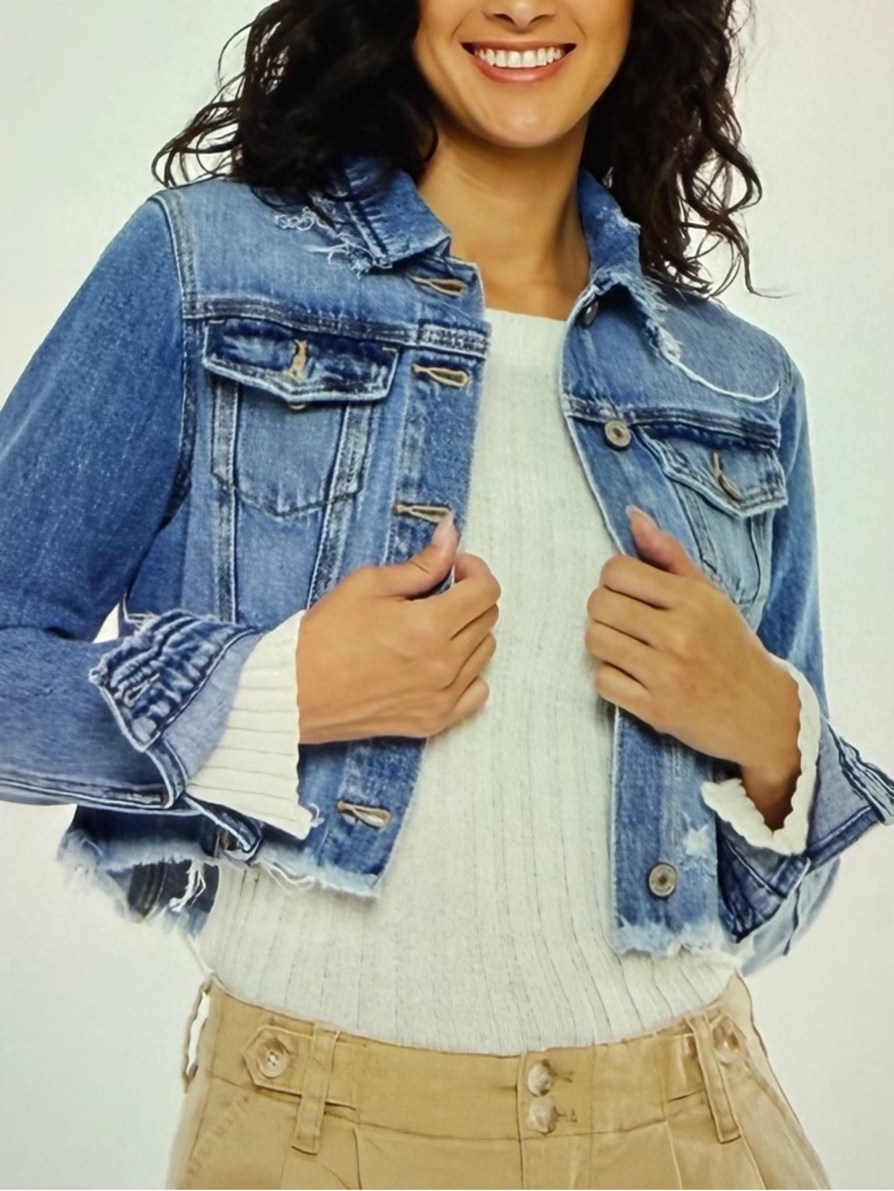 KanCan “Erika” Cropped Jacket
